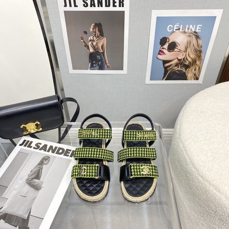 Chanel Rope Velcro Sandals