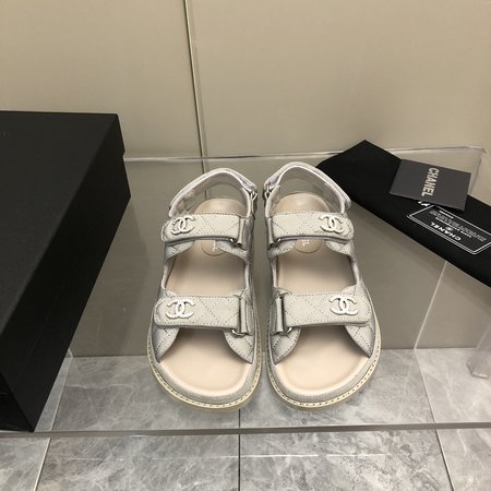Chanel Velcro sandals