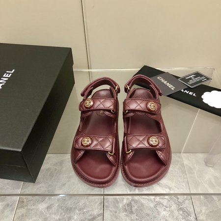 Chanel Velcro sandals