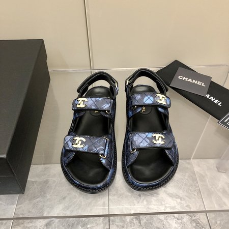Chanel Velcro sandals