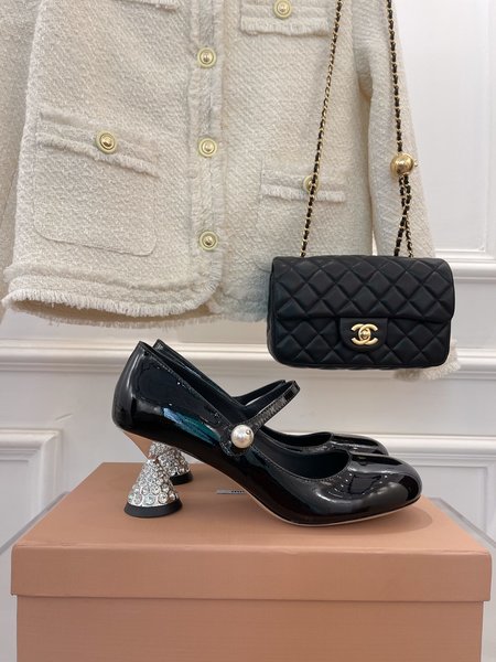 Miu Miu Chain Mary Janes