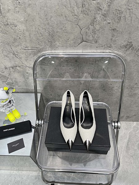 Christian Louboutine high heels metal toe