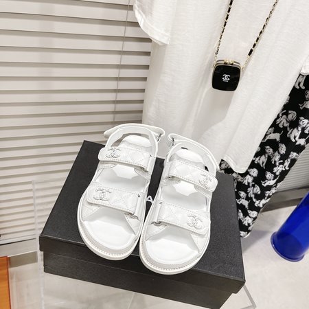 Chanel women s resort sheepskin shoes