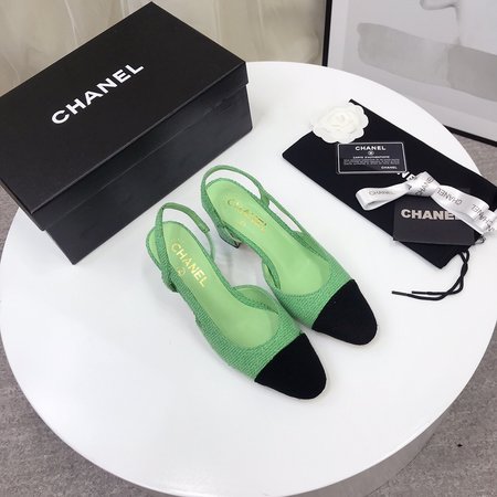 Chanel classic back sandals
