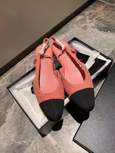 Chanel classic back sandals