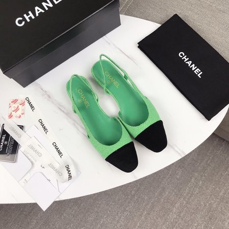 Chanel classic back sandals