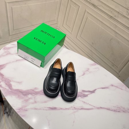 Bottega Veneta Beaded leather loafers