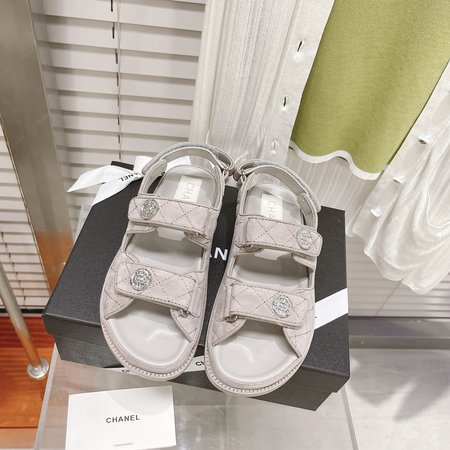 Chanel resort series women s slippers