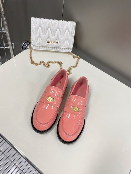Miu Miu coin loafers