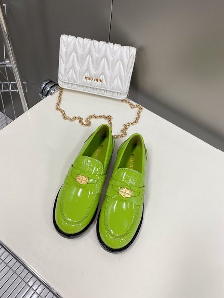 Miu Miu coin loafers