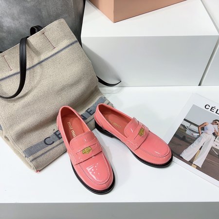 Miu Miu coin loafers