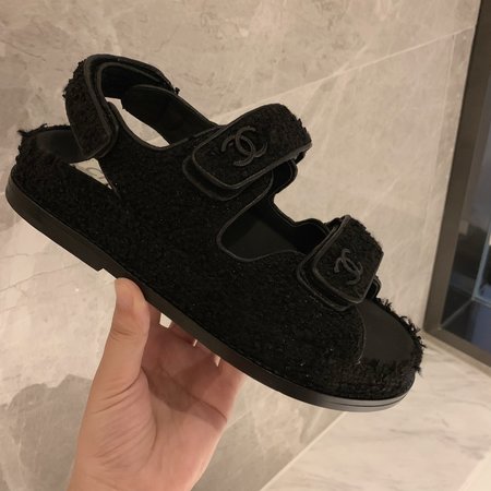 Chanel beach sandals