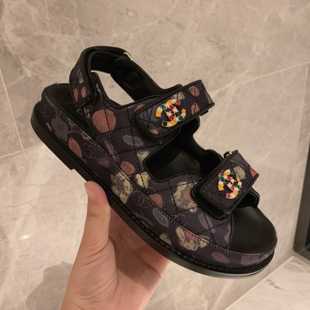 Chanel beach sandals