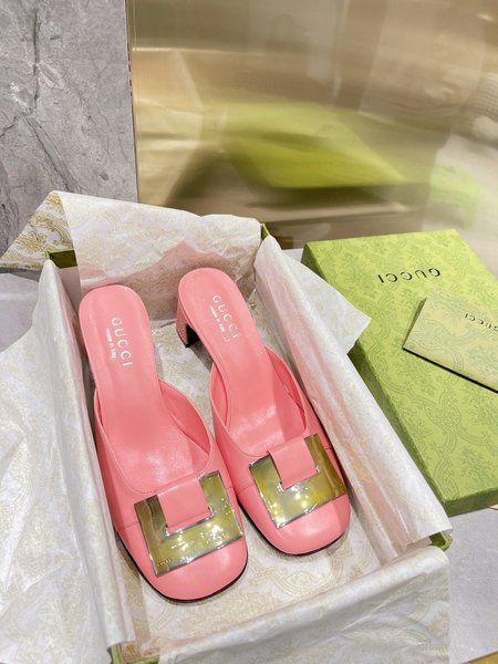 Gucci Muller Metal Buckle Slipper New