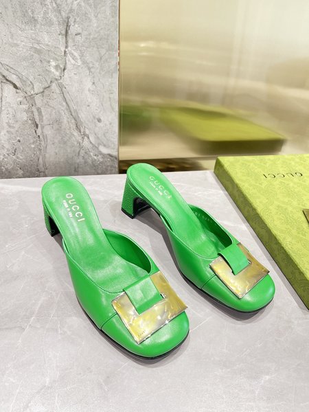 Gucci Muller Metal Buckle Slipper New