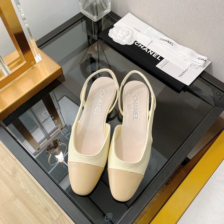 Chanel classic back sandals