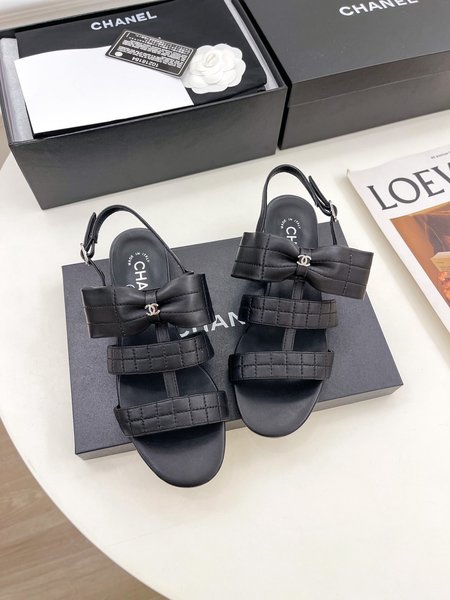 Chanel butterfly sandals