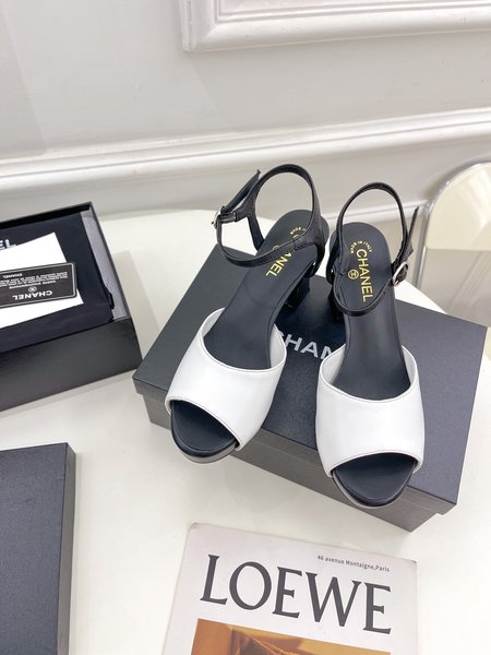 Chanel waterproof high heel sandals