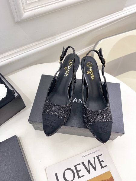 Chanel waterproof high heel sandals