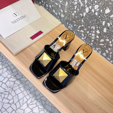 Valentino Big stud high heel sandals