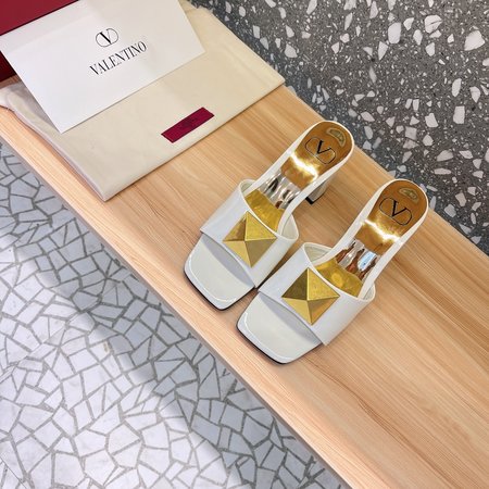 Valentino Big stud high heel sandals