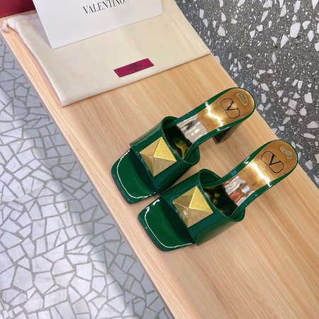 Valentino Big stud high heel sandals