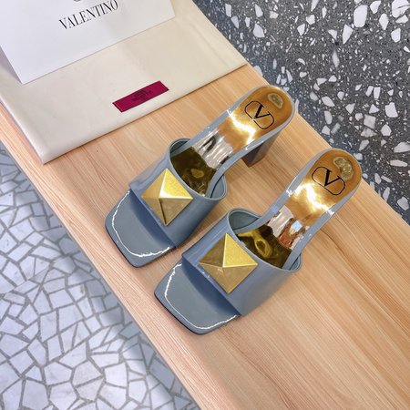 Valentino Big stud high heel sandals