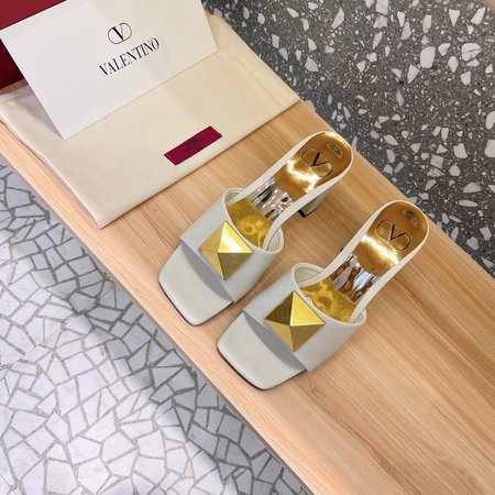 Valentino Big stud high heel sandals