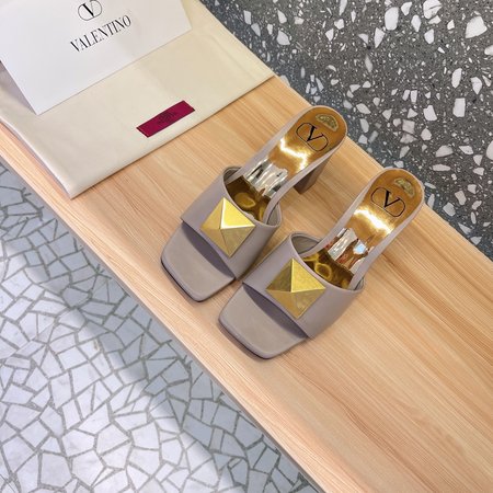 Valentino Big stud high heel sandals