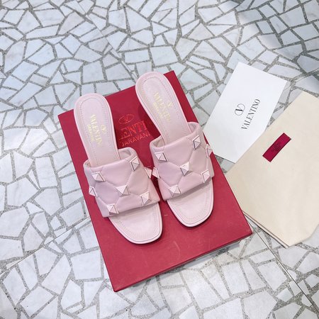 Valentino studded flat shoes