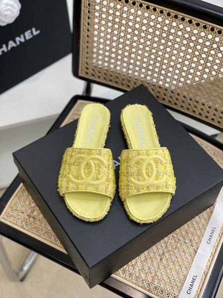 Chanel slippers