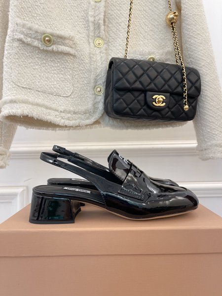 Miu Miu back air sandals