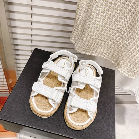 Chanel Classic Beach Velcro Sandals