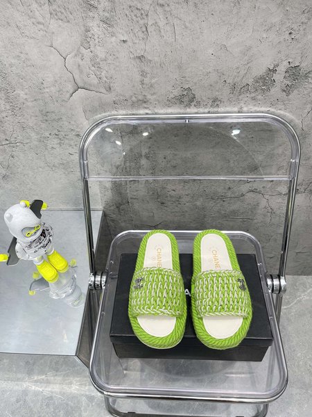 Chanel Handwoven Slippers Holiday Essentials