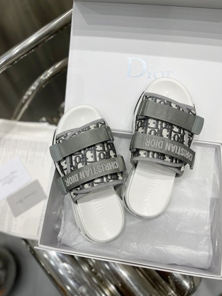 Dior platform slippers