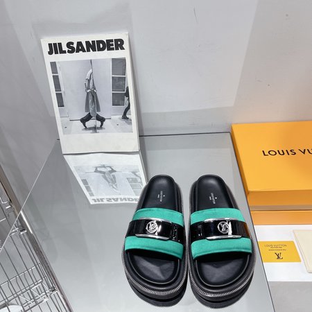 Louis Vuitton Ladies Candy Color Slippers