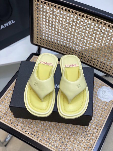 Chanel Classic Comfort Bread Slippers