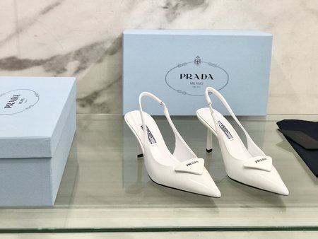 Prada beaded high heel sandals
