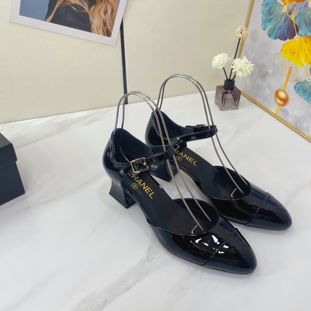 Chanel sandals lambskin