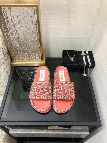 Chanel slippers