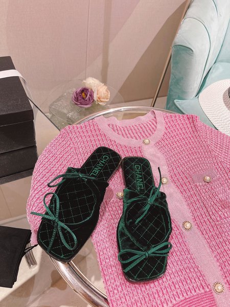 Chanel slippers