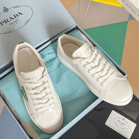 Prada white shoes