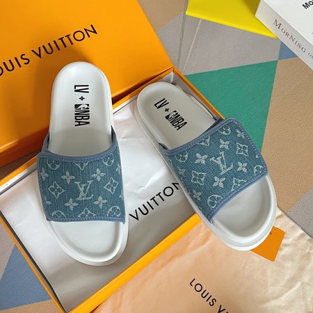 Louis Vuitton LV x NBA Joint Trainer Slippers