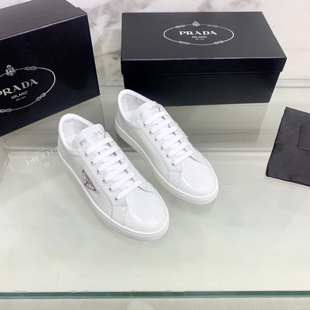 Prada Triangle Logo Sneakers