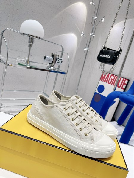 Fendi Domino Espadrilles Casual Sneakers