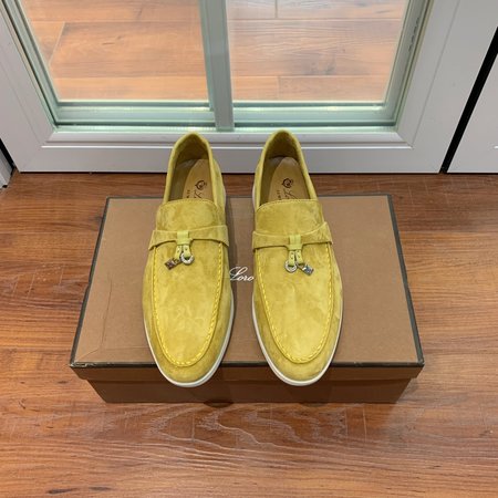 LP Suede Cashmere Loafers