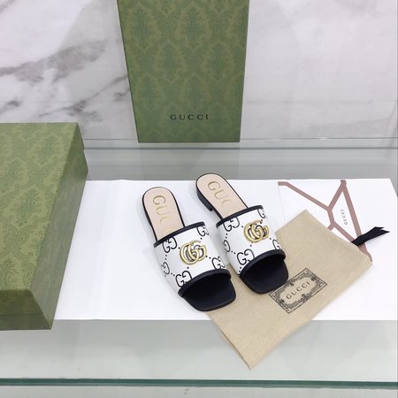 Gucci GG Buckle Half Slippers Series