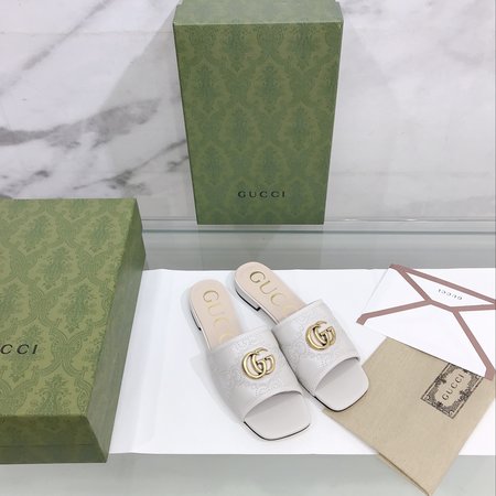 Gucci GG Buckle Half Slippers Series