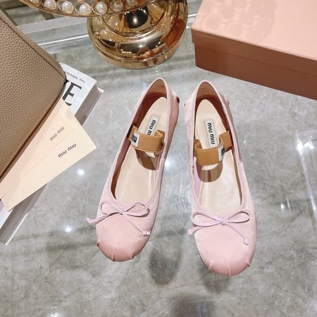 Miu Miu ballet shoes dancing shoes