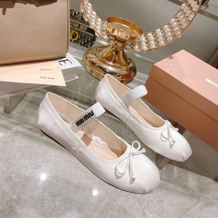 Miu Miu ballet shoes dancing shoes